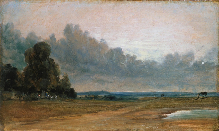 Widok na Hampstead Heath z Harrow w oddali - John Constable