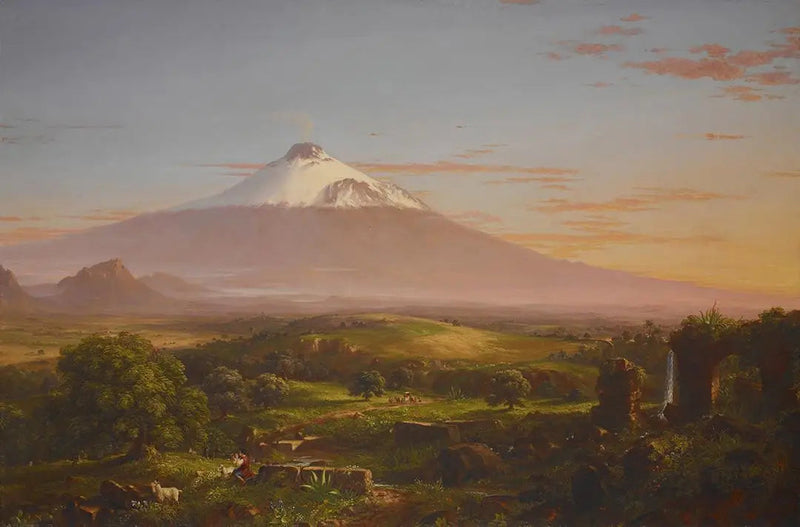 Widok na Etnę - Thomas Cole