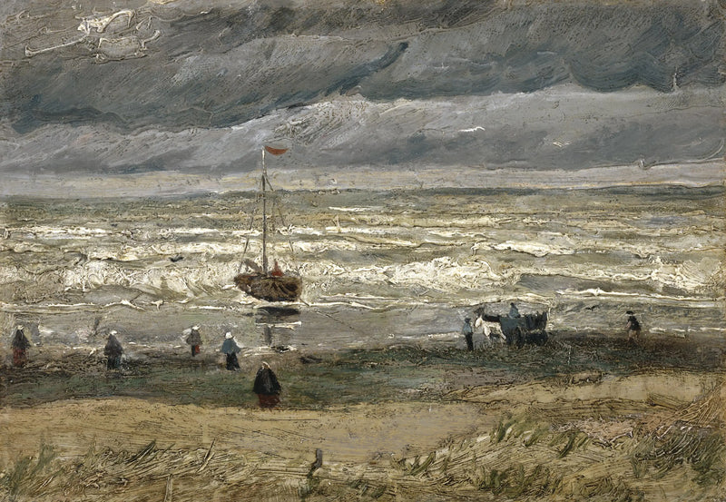Widok na morze w Scheveningen - Vincent van Gogh