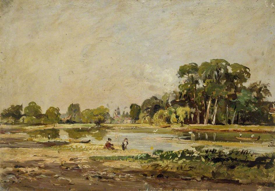 Vue sur la Tamise à Twickenham - John Constable - Alpha Reproduction