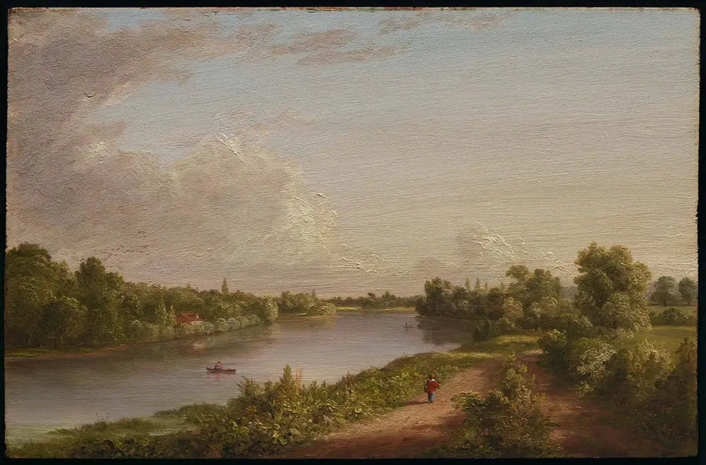 Vue sur la Tamise - Thomas Cole - Alpha Reproduction