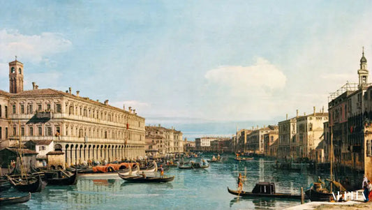 Vue sur le grand canal - Giovanni Antonio Canal - Reproductions de tableaux et peintures haut de gamme