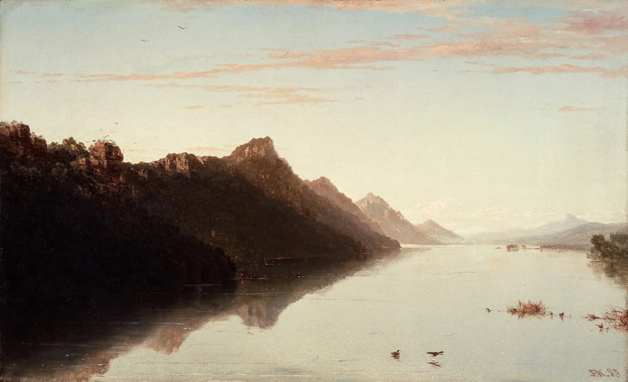 Widok na Górny Missisipi - John Frederick Kensett