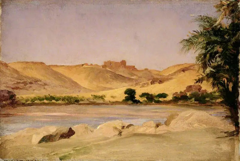 Widok na Nil - Frederic Leighton