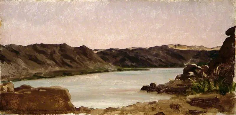 Widok na Nil - Frederic Leighton
