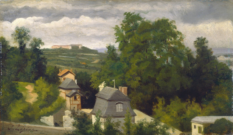 Widok na okolice Caen - Stanislas Lépine