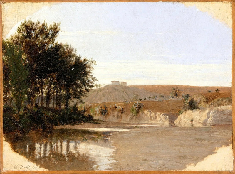 Widok na jezioro - Louis-Léopold Boilly