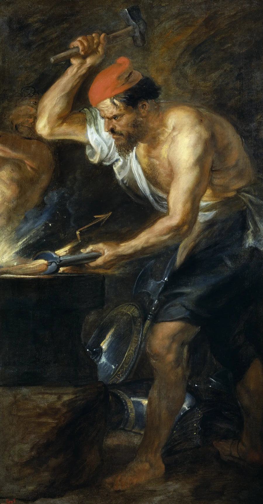 Vulcan kuje burze Jowisza - Peter Paul Rubens