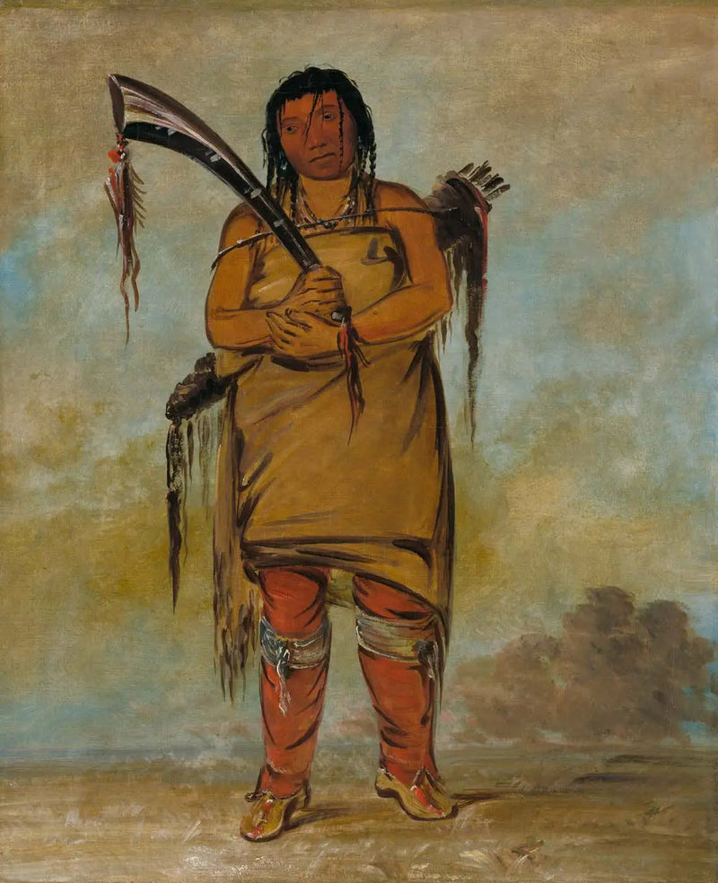Wáh-chees, odważny - George Catlin