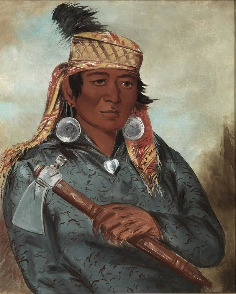Wáh-pe-say, biały - George Catlin