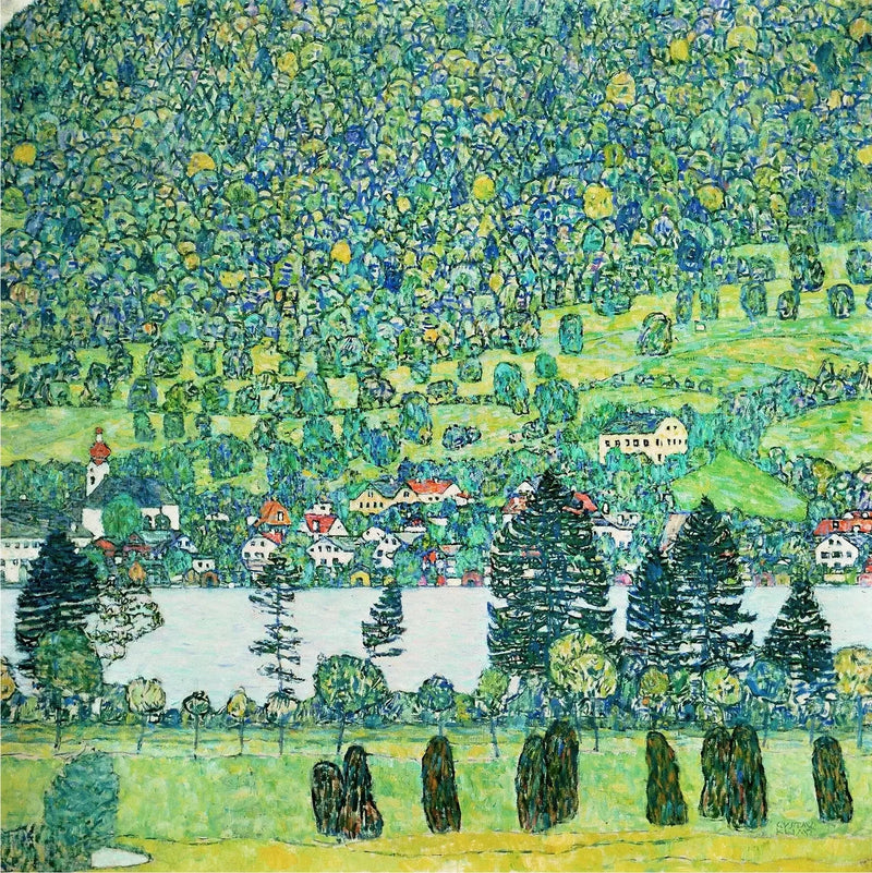 Waldabhang w Unterach am Attersee - Gustav Klimt