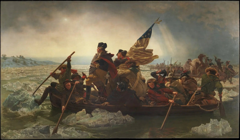 Waszyngton przekraczający Delaware - Emanuel Leutze