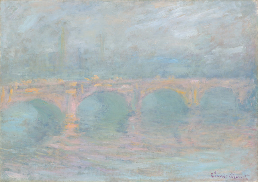 Most Waterloo - Claude Monet