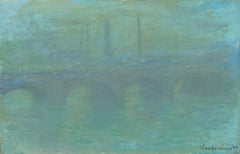 Most Waterloo, o zmierzchu - Claude Monet