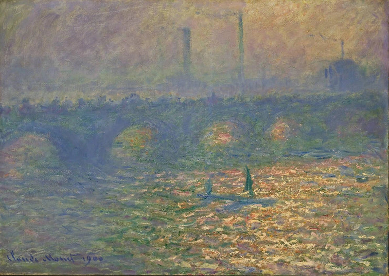 Most Waterloo - Claude Monet
