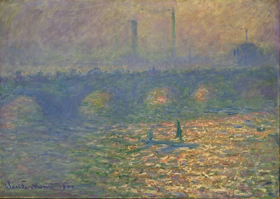 Most Waterloo - Claude Monet