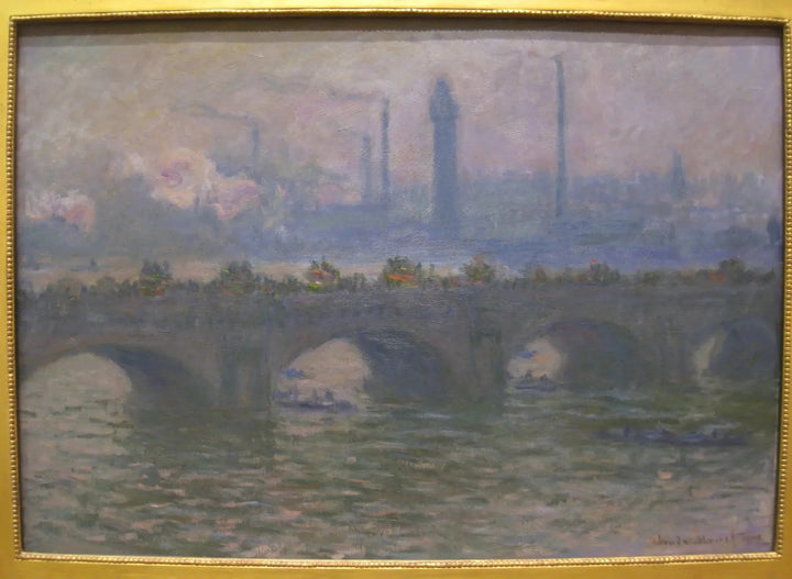 Most Waterloo, wersja Worcestera - Claude Monet