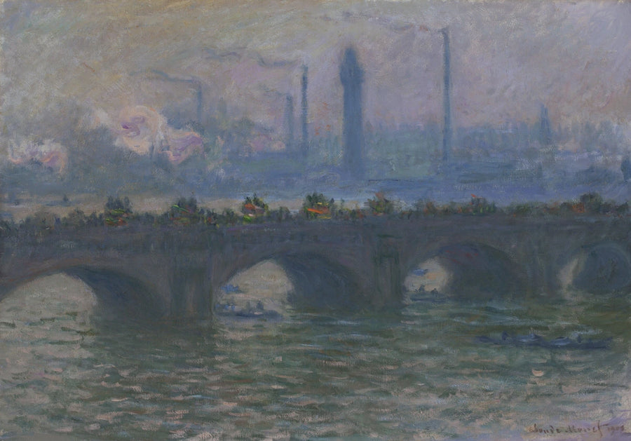 Most Waterloo - Claude Monet