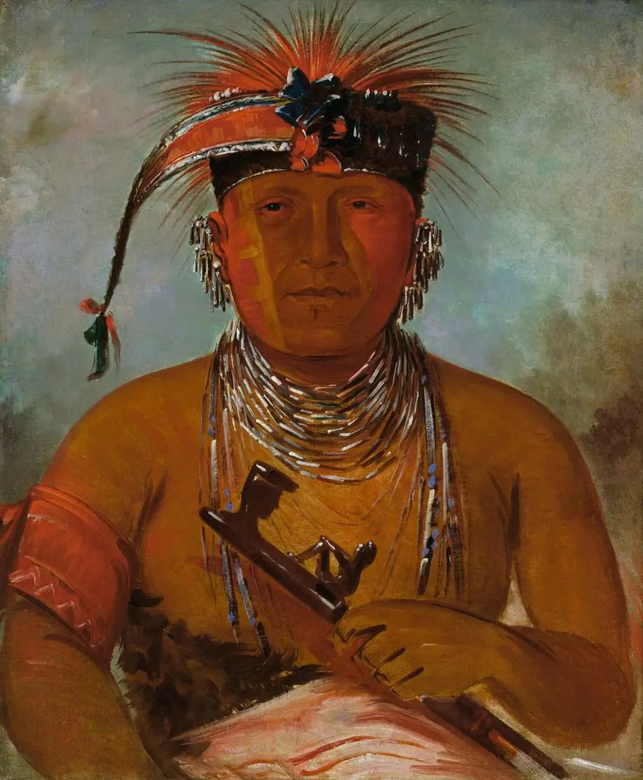Wée-ke-rú-law, Ten, który wymienia - George Catlin