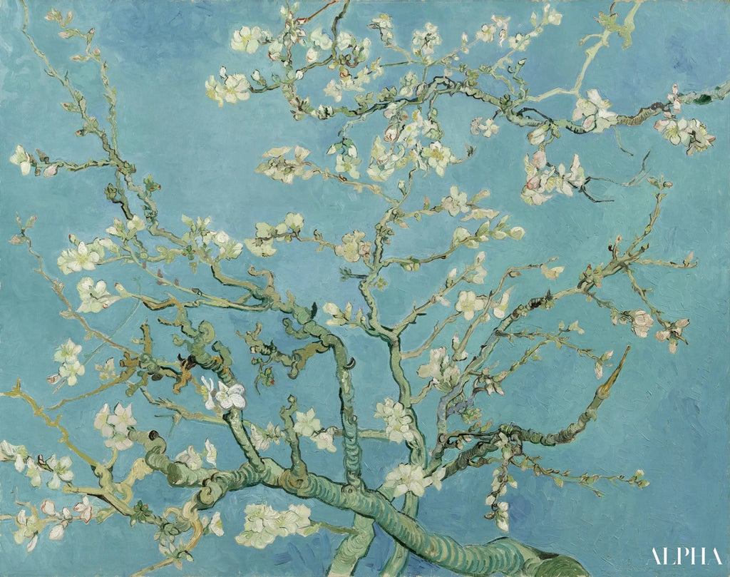Les Amandiers en fleurs - Van Gogh - Reproductions de tableaux et peintures haut de gamme