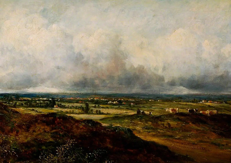 West End Fields w kierunku Harrow, Londyn - John Constable