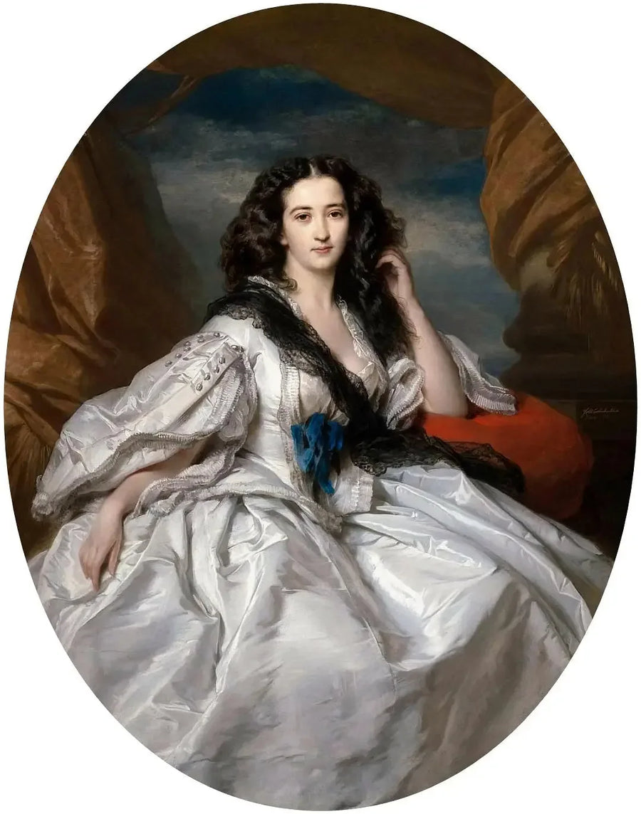 Wieniec Zyslawa Barczewska, Madame de Jurjewicz - Franz Xaver Winterhalter