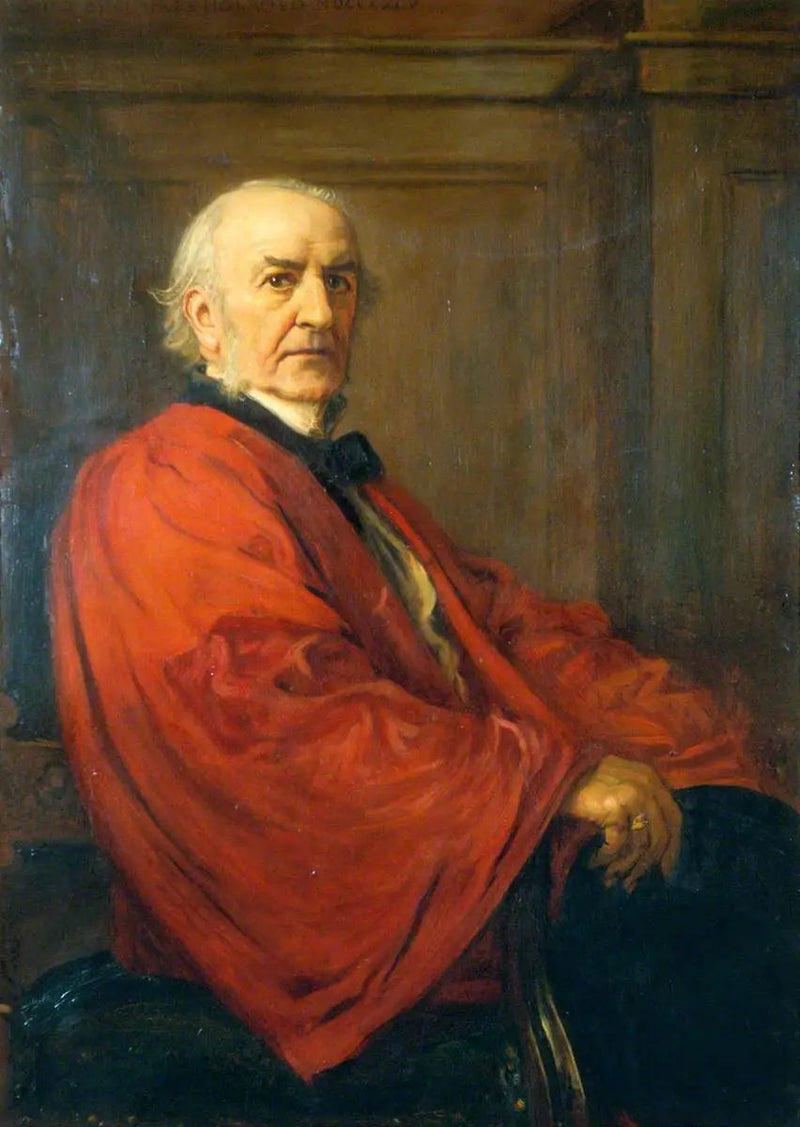 William Ewart Gladstone (1809–1898), premier - John Everett Millais