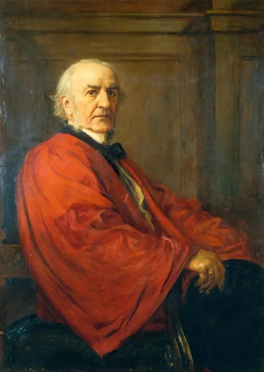 William Ewart Gladstone (1809–1898), premier - John Everett Millais