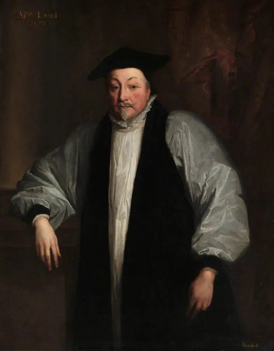 William Laud (1573–1645), arcybiskup Canterbury - Antoine van Dyck
