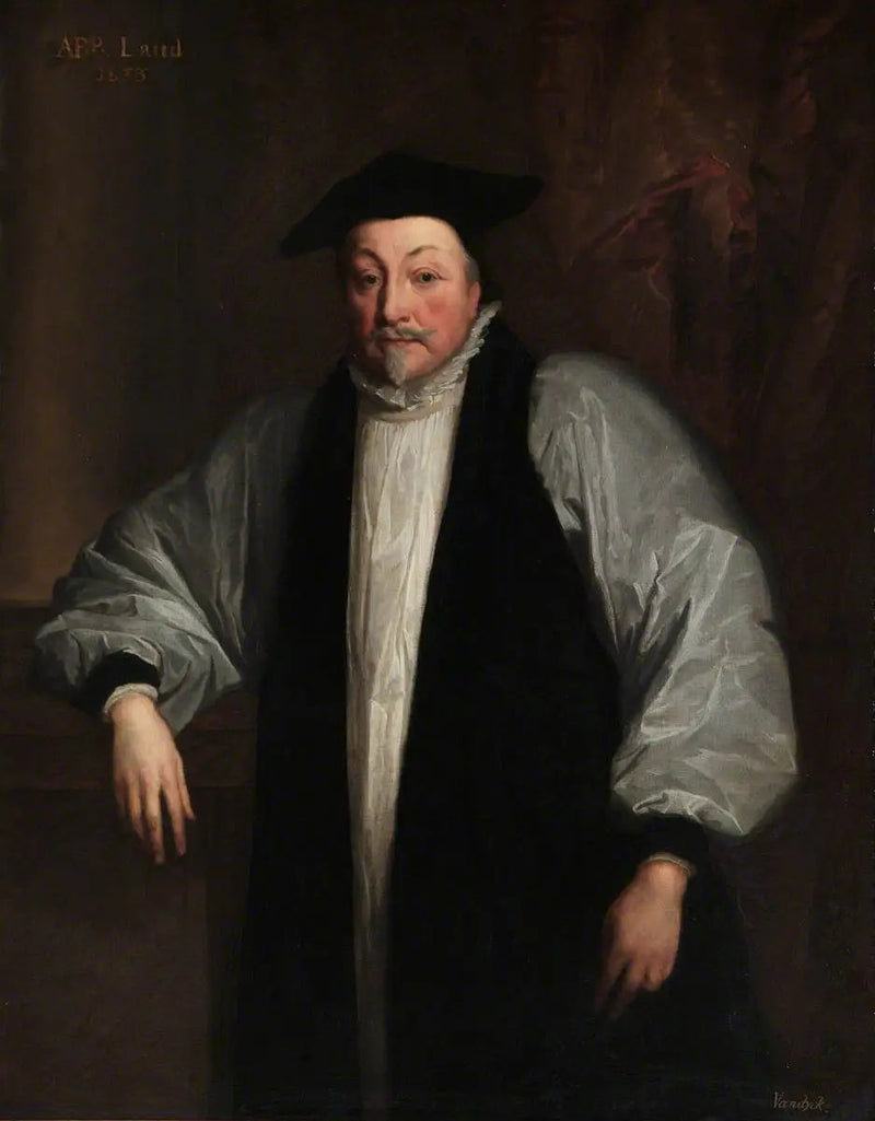 William Laud (1573–1645), arcybiskup Canterbury - Antoine van Dyck