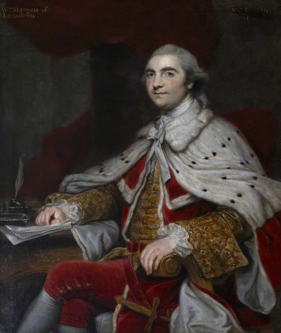 William Petty, 2. hrabia Shelburne, później pierwszy markiz Lansdowne (1737-1805) - Joshua Reynolds