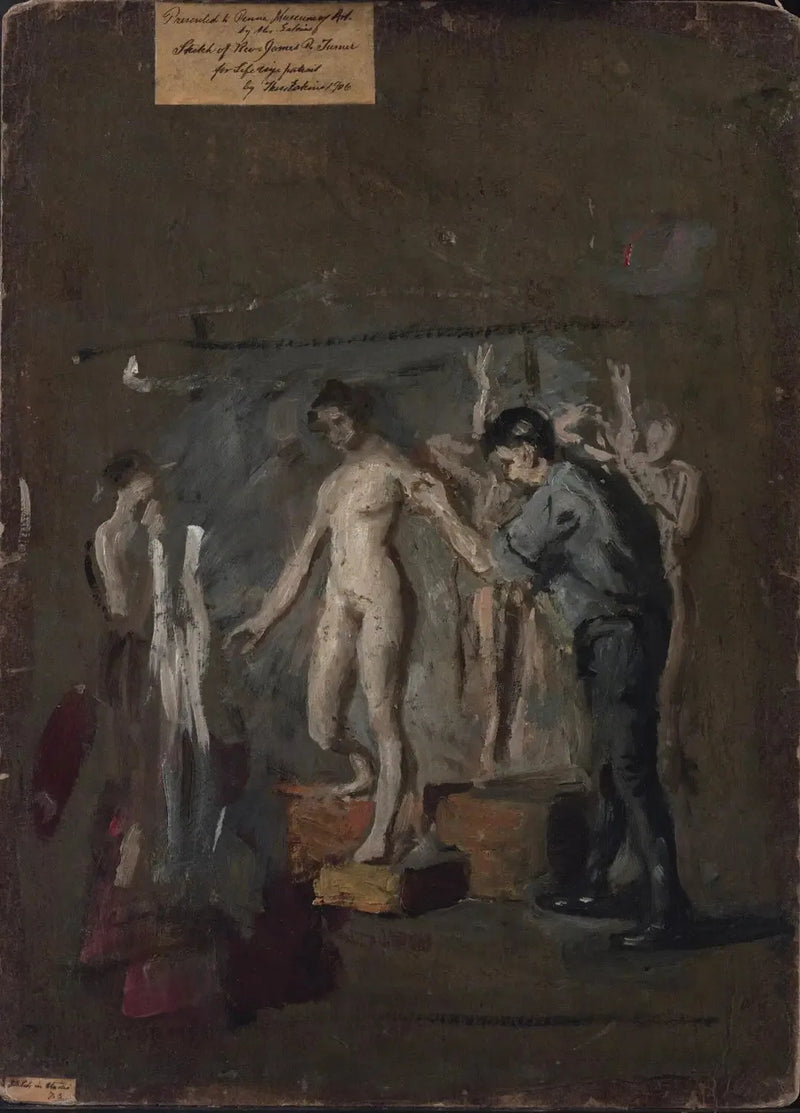 William Rush i jego model - Thomas Eakins