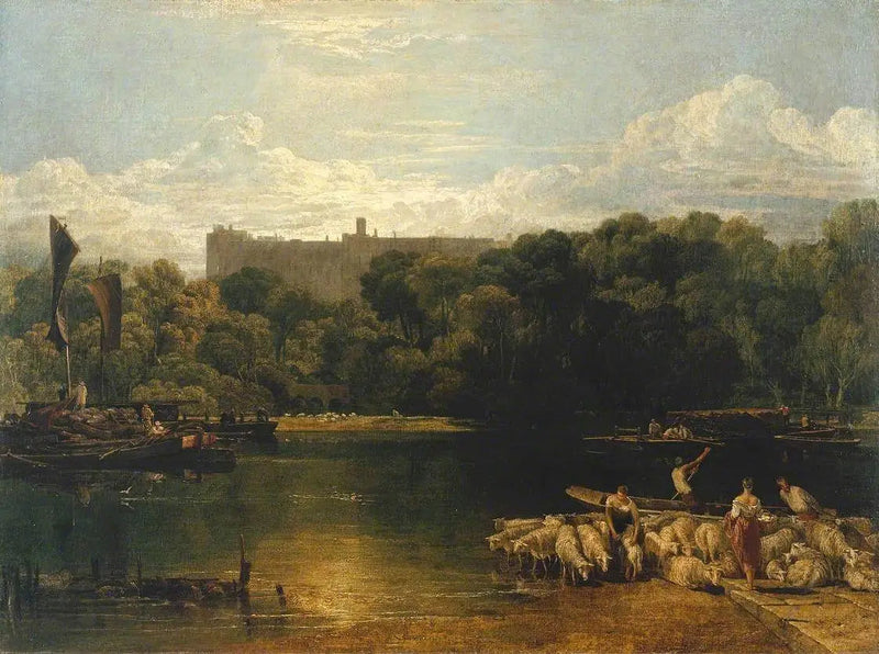 Zamek Windsor z Tamizy - J. M. W. Turner