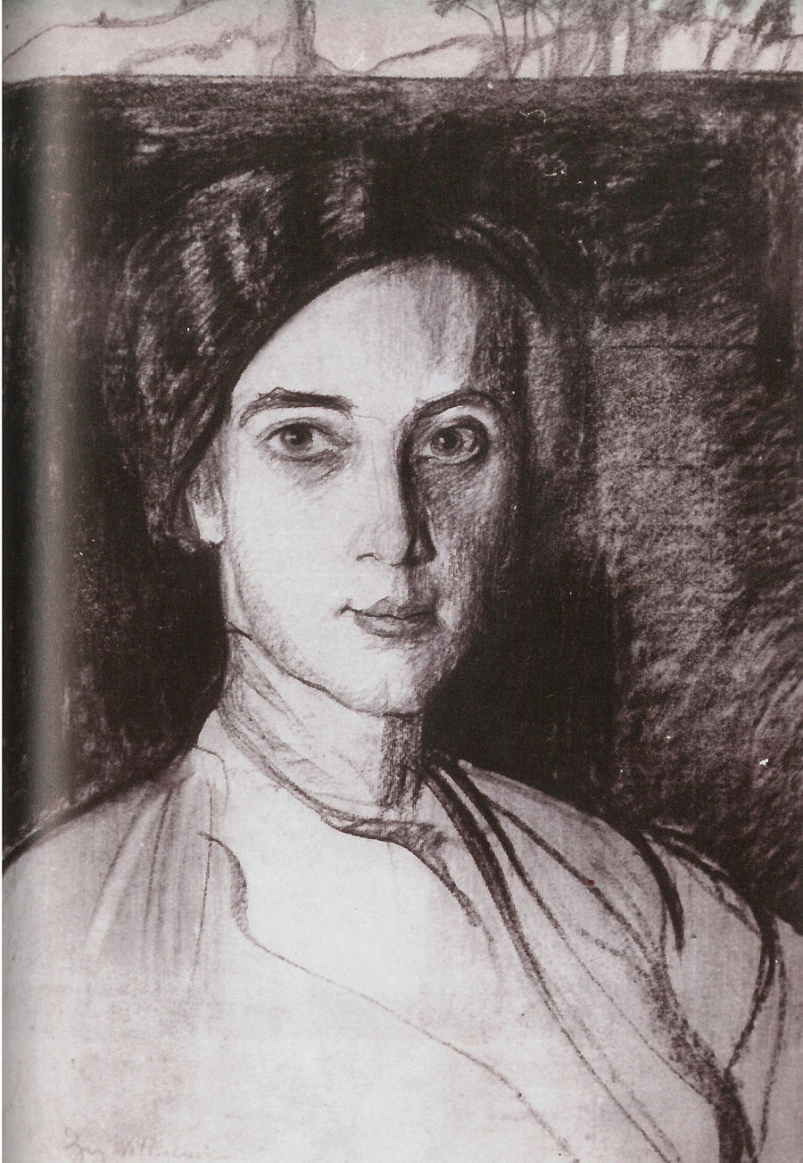 Portrait de Jadwiga Janczewska - Stanisław Ignacy Witkiewicz