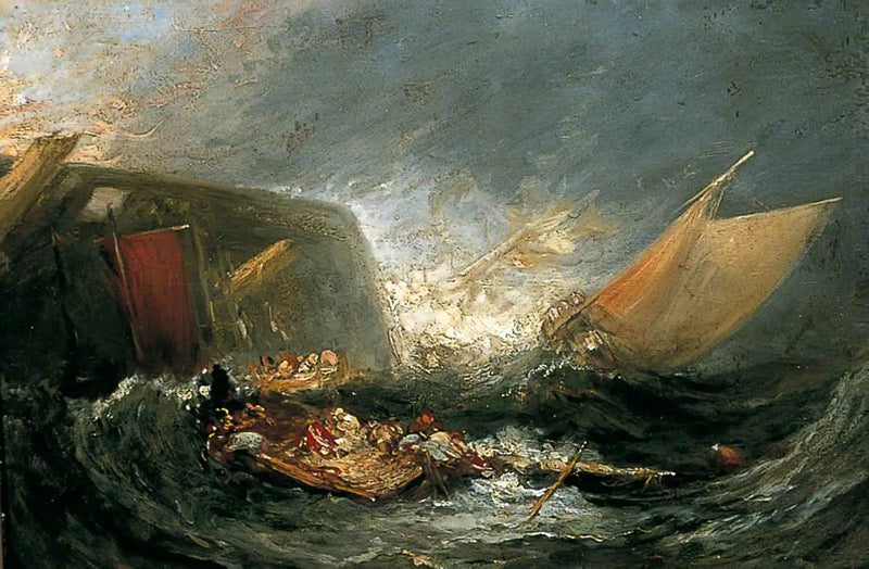 Wrak statku transportowego - J. M. W. Turner