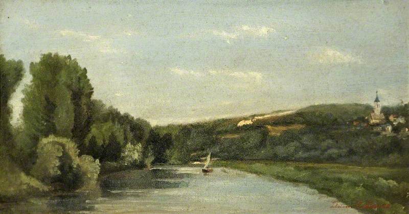 Jacht na rzece - Stanislas Lépine