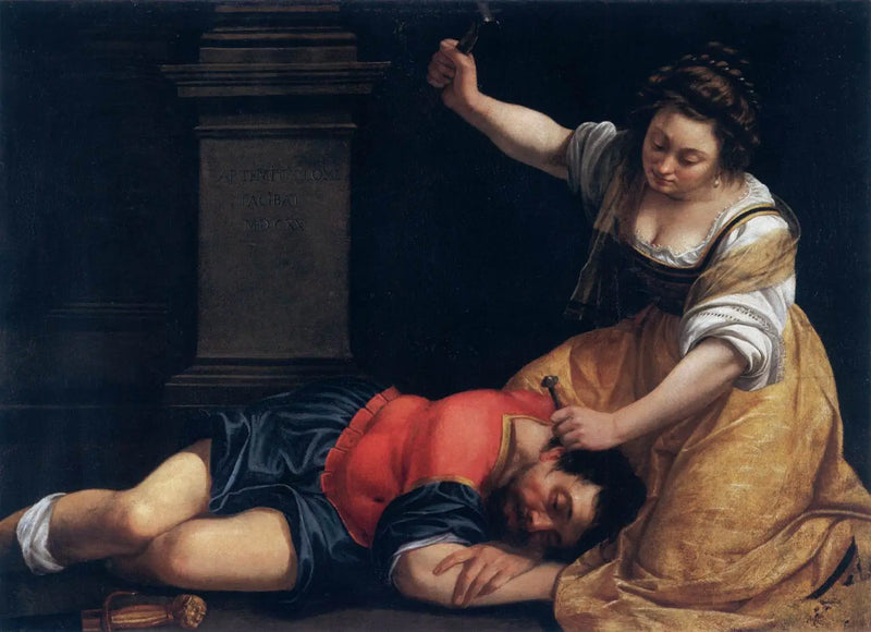 Yaël i Siséra - Artemisia Gentileschi