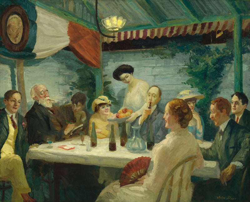Yeats u Petitpas - John Sloan