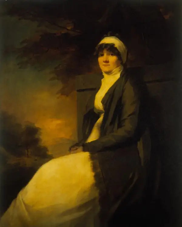 Zepherina Loughnan, Mme Henry Veitch d'Eliock - Henry Raeburn image 1 reproduction d’œuvre d’art à l’huile