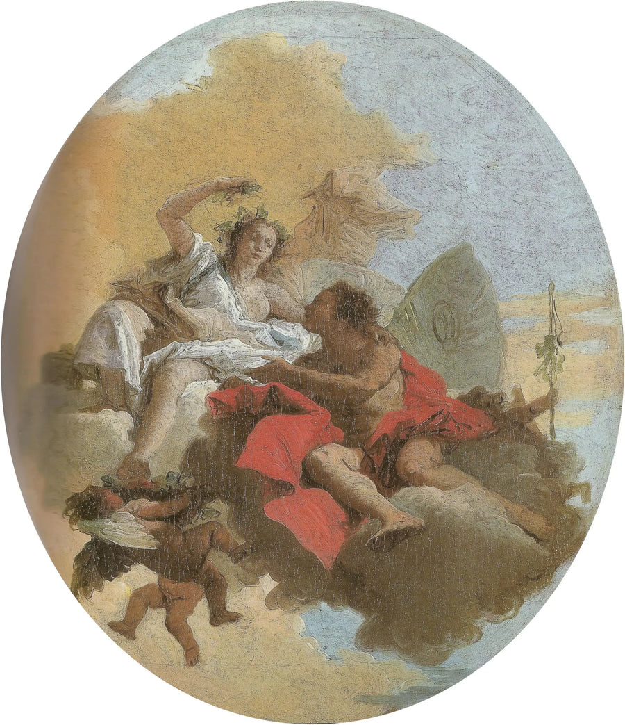 Zefir i Flore - Giovanni Battista Tiepolo