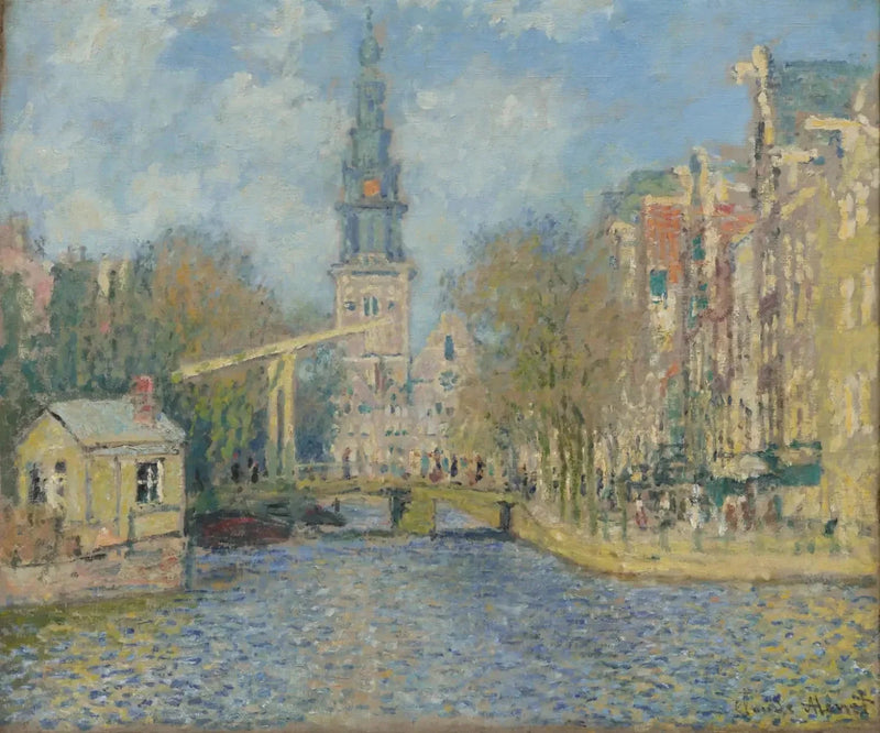 Zuiderkerk w Amsterdamie W309 - Claude Monet